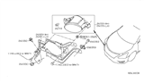 Diagram for Nissan Rogue Fog Light - 26150-9B91D