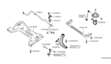 Diagram for 2014 Nissan Sentra Control Arm - 54500-3SH2D