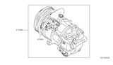 Diagram for 2019 Nissan Sentra A/C Clutch - 92660-4FU1A