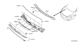 Diagram for 2014 Nissan Sentra Weather Strip - 66830-3SG0A