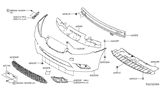 Diagram for 2015 Nissan Sentra Grille - 62254-4FY0A