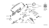 Diagram for 2014 Nissan Sentra Instrument Cluster - 68240-3SG0A