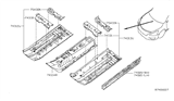 Diagram for 2017 Nissan Sentra Rear Crossmember - G5430-3SGMA