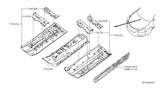 Diagram for 2018 Nissan Sentra Rear Crossmember - G5431-4FUMA