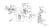 Diagram for Nissan Kicks Cylinder Head Bolts - 01125-E8041