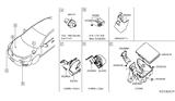 Diagram for Nissan Sentra Horn - 25620-3SG0B