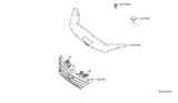 Diagram for 2017 Nissan Sentra Grille - 62310-3YU0A