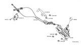 Diagram for Nissan Sentra Automatic Transmission Shifter - 34101-3SC0B