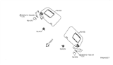 Diagram for 2019 Nissan Sentra Sun Visor - 96401-4AT7A