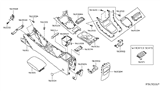 Diagram for 2014 Nissan Sentra Armrest - 96920-3SG0A