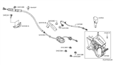 Diagram for 2016 Nissan Sentra Automatic Transmission Shifter - 34901-3SC2B