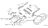 Diagram for 2014 Nissan Sentra Engine Mount Bracket - G51D1-3SHMA