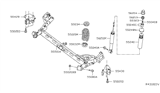 Diagram for Nissan Sentra Axle Beam - 55501-5UD1A