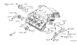 Diagram for 2016 Nissan Pathfinder Water Pump - 21010-6KA0A