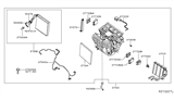 Diagram for Nissan Murano Cabin Air Filter - 27277-9NM0A