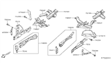 Diagram for 2018 Nissan Pathfinder Radiator Support - F2521-9NBMA