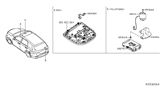 Diagram for 2016 Nissan Pathfinder Antenna - 28212-9PB0B