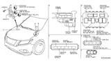 Diagram for 2019 Nissan 370Z Relay - 25230-7990A