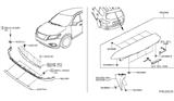 Diagram for 2017 Nissan Pathfinder Spoiler - 96015-3KA0A