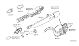 Diagram for 2014 Nissan Pathfinder Door Handle - 80640-3TA0A