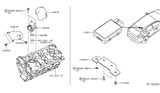 Diagram for 2018 Nissan Pathfinder Fuel Pump - 16630-6KA0A