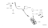 Diagram for 2020 Nissan Pathfinder Shift Cable - 34935-3KA0A