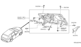 Diagram for 2017 Nissan Pathfinder Headlight - 26010-3KA0B