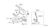 Diagram for 2016 Nissan Pathfinder Fuel Door - G8830-9PBMA