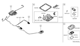 Diagram for Nissan Versa Headlight Bulb - 26282-EL00A