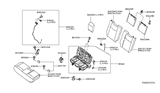 Diagram for 2018 Nissan Pathfinder Seat Cover - 89320-3KA4A