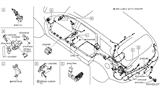 Diagram for 2019 Nissan Pathfinder Fuse Box - 24350-9NA0C