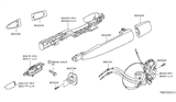 Diagram for 2020 Nissan Pathfinder Door Handle - 82640-1A40A