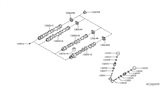 Diagram for Nissan Pathfinder Exhaust Valve - 13202-6KA0A