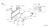 Diagram for 2016 Nissan Pathfinder Oil Cooler Hose - 21635-3JA0A