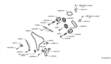 Diagram for 2019 Nissan Pathfinder Timing Chain - 13028-6KA0A