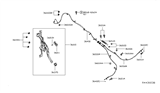 Diagram for 2019 Nissan Pathfinder Parking Brake Cable - 36531-3KA0A