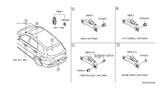 Diagram for 2016 Nissan Pathfinder Transmitter - 285E3-9PB3A