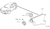 Diagram for 2021 Nissan Maxima Door Lock Actuator - 78850-1LA0A