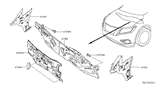 Diagram for 2015 Nissan Pathfinder Dash Panels - F7600-3JAMA