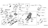 Diagram for 2018 Nissan Pathfinder Seat Cover - 88320-3KE3B