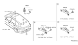 Diagram for 2019 Nissan Pathfinder Transmitter - 285E3-9UF7A