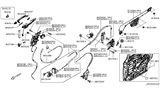 Diagram for Nissan Quest Door Handle - 82640-1JA2A