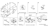 Diagram for Nissan Quest TPMS Sensor - 40770-3YM1A