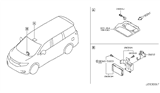 Diagram for 2017 Nissan Quest Antenna - 28212-1JA0A