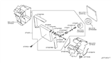 Diagram for 2017 Nissan Quest Evaporator - 27280-1JA0B