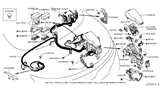 Diagram for 2011 Nissan Quest Fuse Box - 24382-1JA1A