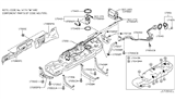 Diagram for Nissan Quest Fuel Pump Tank Seal - 17342-1HJ0A