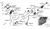 Diagram for Nissan Quest Door Lock - 82540-1JA0A