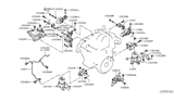 Diagram for 2016 Nissan Pathfinder Engine Mount - 11231-3KA0A