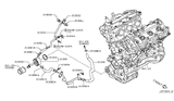 Diagram for 2018 Nissan Pathfinder Cooling Hose - 21306-3JA0B